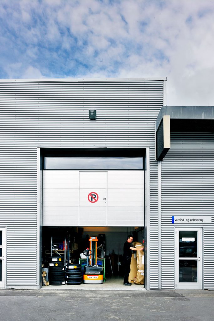 Inspiratie sectionaalpoort met loopdeur