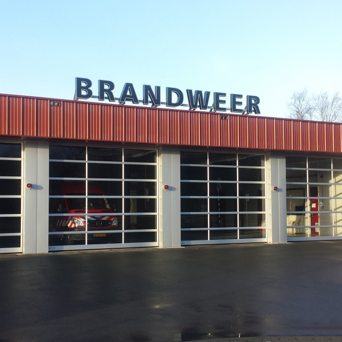 9000G sectionaalpoort brandweer