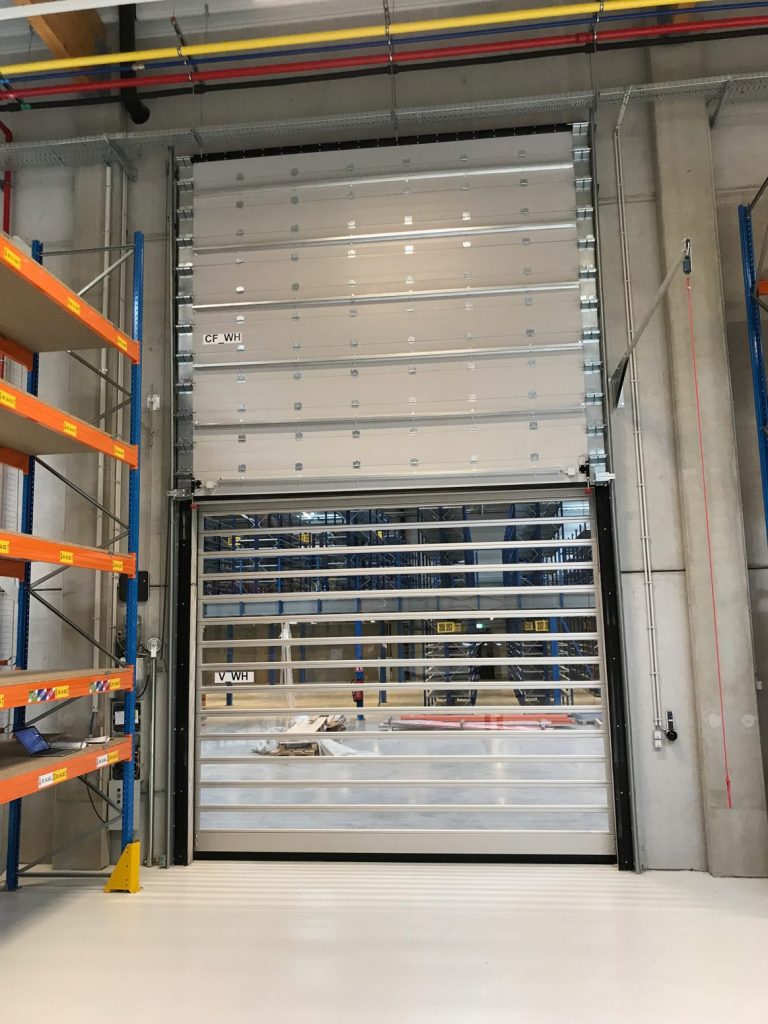L-doornassau brandwerende sectionaalpoort
